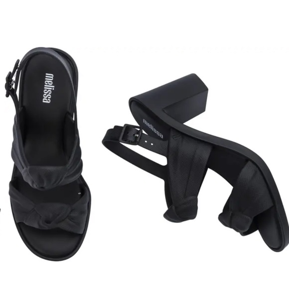 Melissa Women's Knotted Slingback High Heel Sandals - Picture 5 of 14